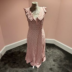 April Cornell Pink Floral Dress